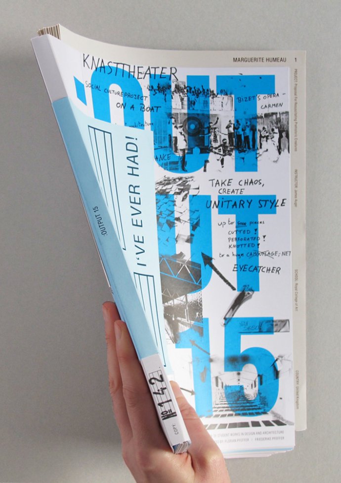 output15年度纪念手册版式设计