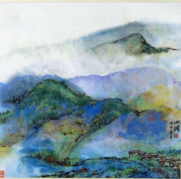 纪念朱屺瞻先生120周年诞辰活动国画作品欣赏