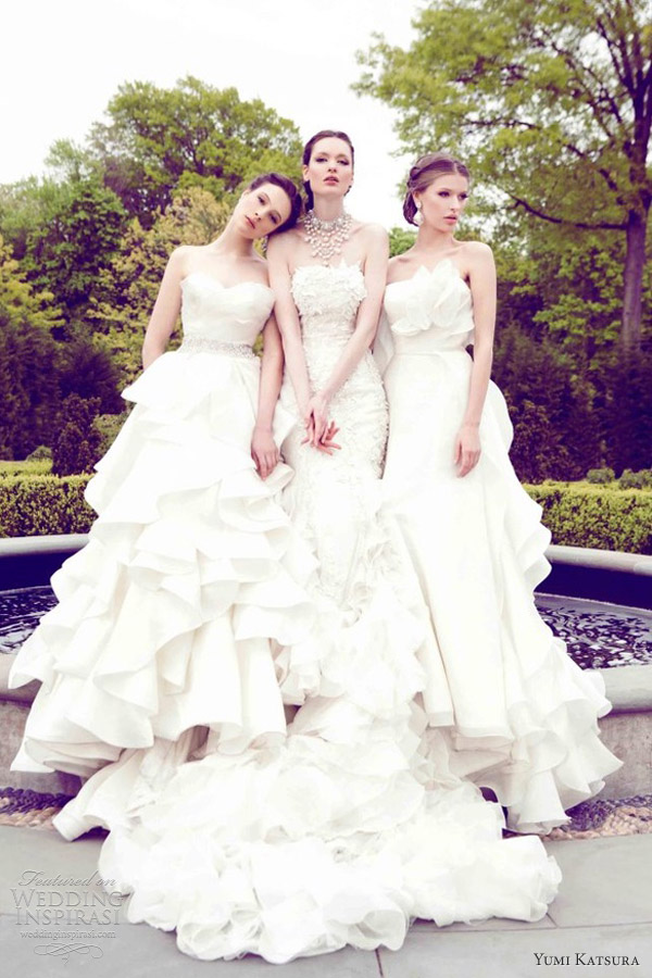 Yumi Katsura Spring 2013 wedding dresses