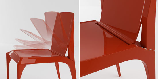 洛杉矶工业设计师jang yoon—“janus”折叠椅设计
