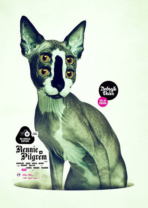 动物艺术海报设计欣赏