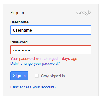 忘记密码?Google帮你记住并恢复旧密码 