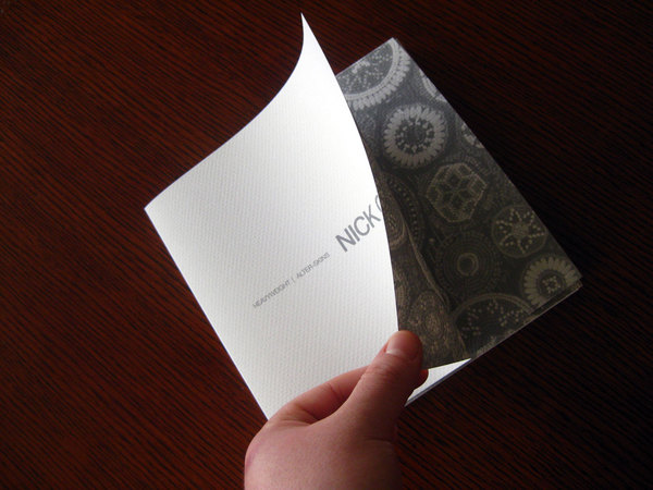 Nick Cave创意折页画册设计作品