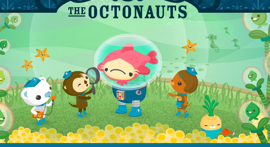 Octonauts - Illustration Example In Web Design