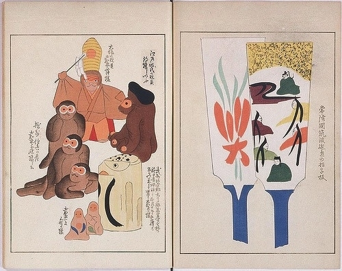 19世纪日本古典玩具