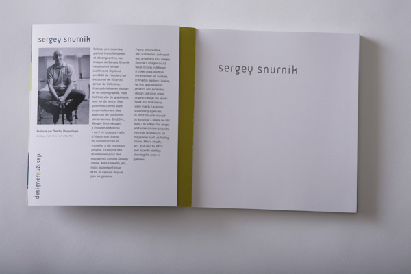 俄罗斯设计师Sergey Snurnik书籍设计作品