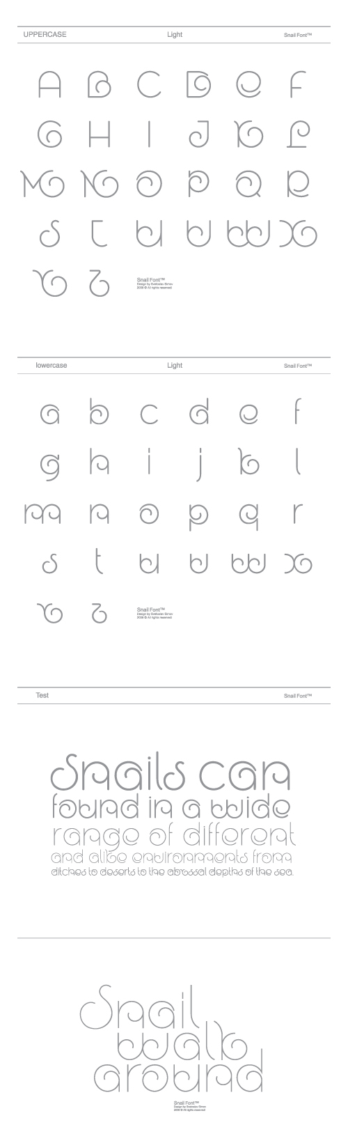 保加利亚Fontfabric.com字体设计