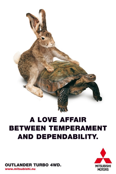 乌龟创意广告设计