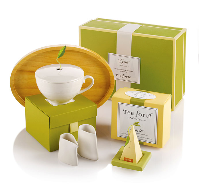 Tea forté茶叶包装设计:西方茶文化的优雅与时尚