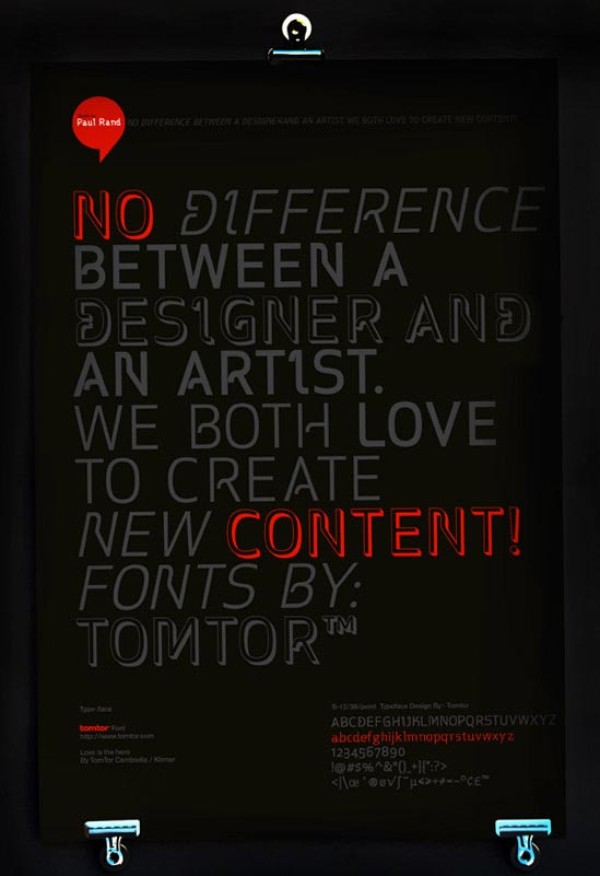 美国Tom Tor字体设计