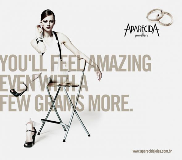 巴西APARECIDA珠宝首饰时尚宣传广告欣赏
