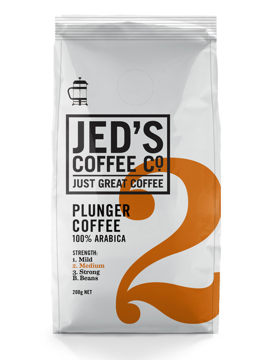 Jed’s Coffee Co.咖啡包装设计欣赏