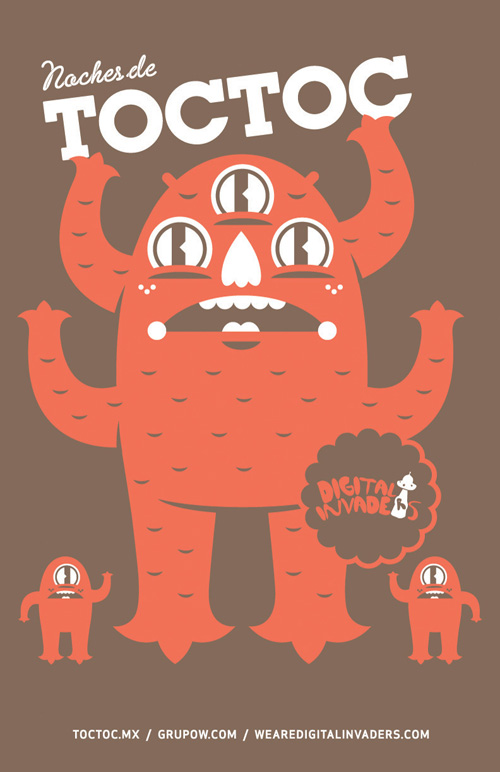 20张可爱的怪物海报