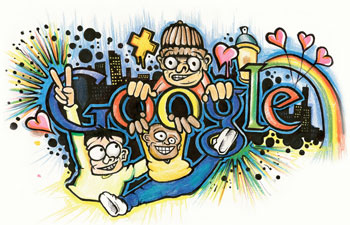 很有创意的Google Doodles