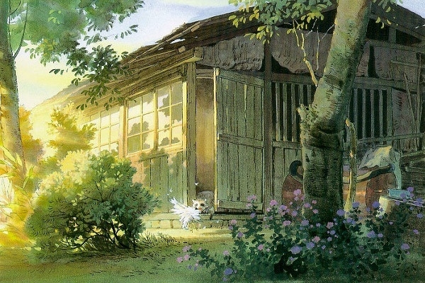 梦幻之景：宫崎骏笔下的建筑渲染