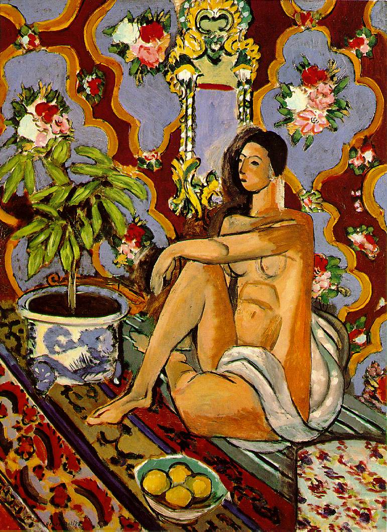 法国亨利·马蒂斯（Henri Matisse）油画作品一