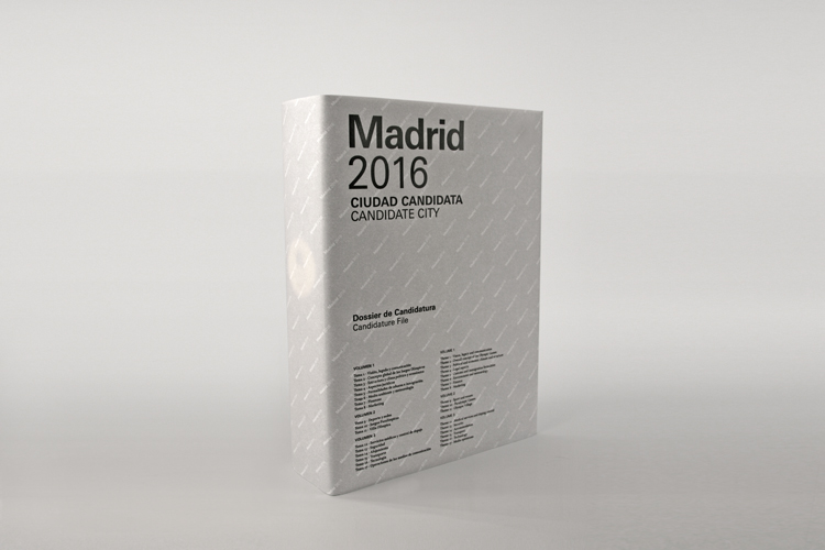 马德里申请2016年奥运会的材料画册设计欣赏