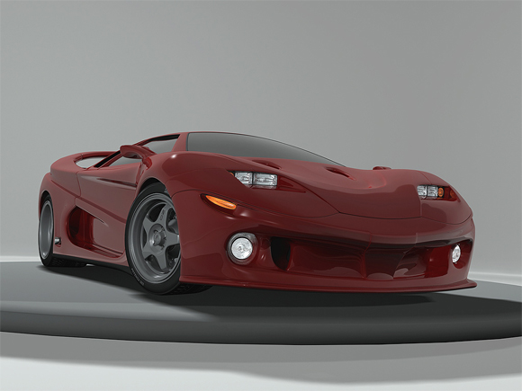3D概念汽车设计