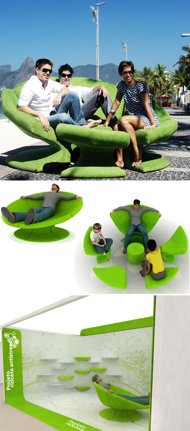 巴西设计师Rafael Roldao沙发设计