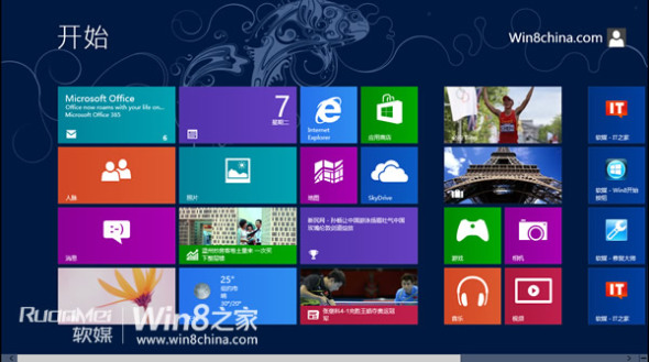 Windows8系统新用户界面定名Windows UI
