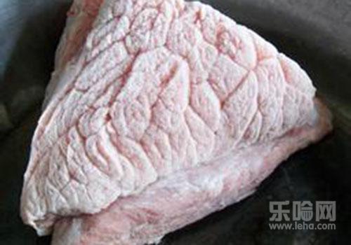 冰箱冷冻的猪肉能保存多久