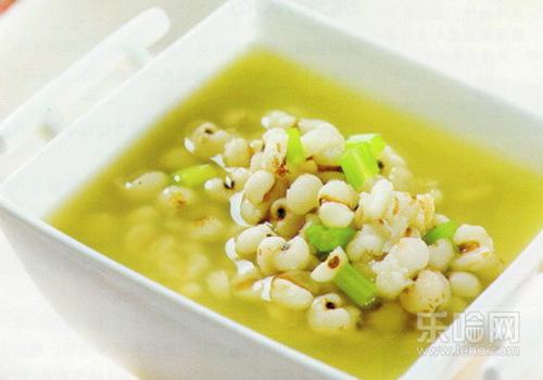 芹菜薏米咸味汤