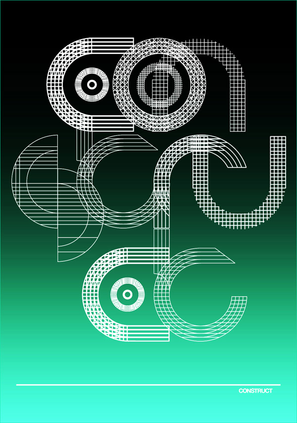 广告海报-美国Chris Day字体海报设计
