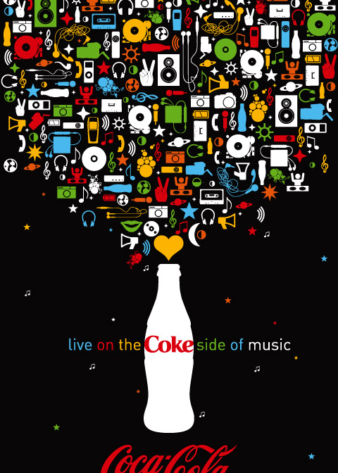 广告海报-可口可乐艺术海报欣赏
