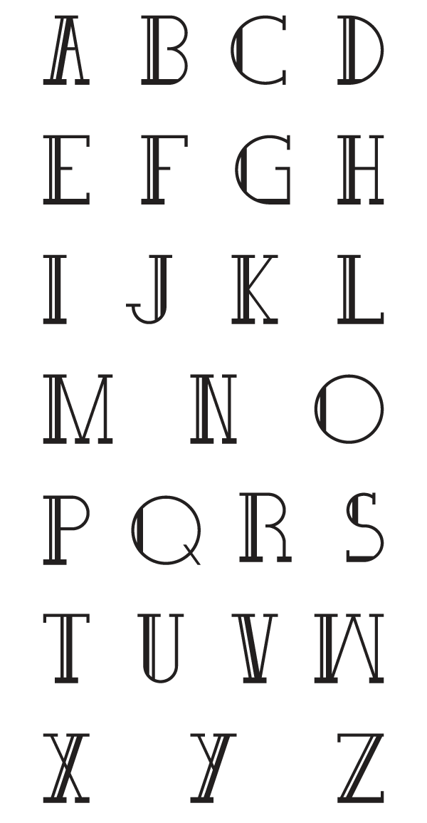 Typography Served Bobber Typeface