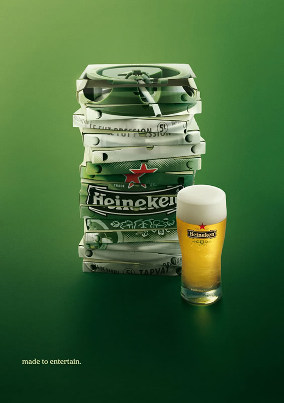 广告海报-喜力啤酒创意广告集