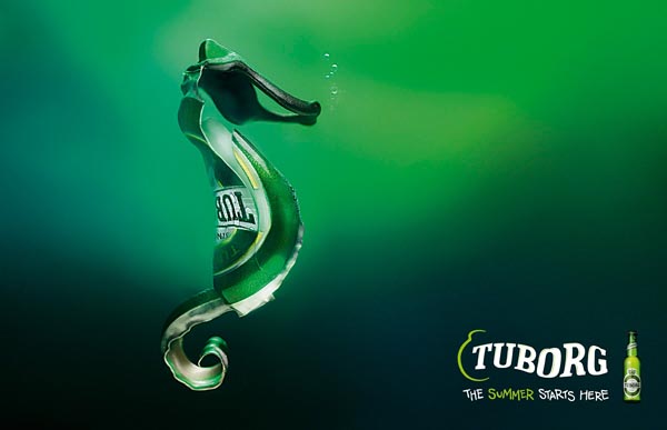广告海报-超有创意！图堡啤酒广告设计欣赏