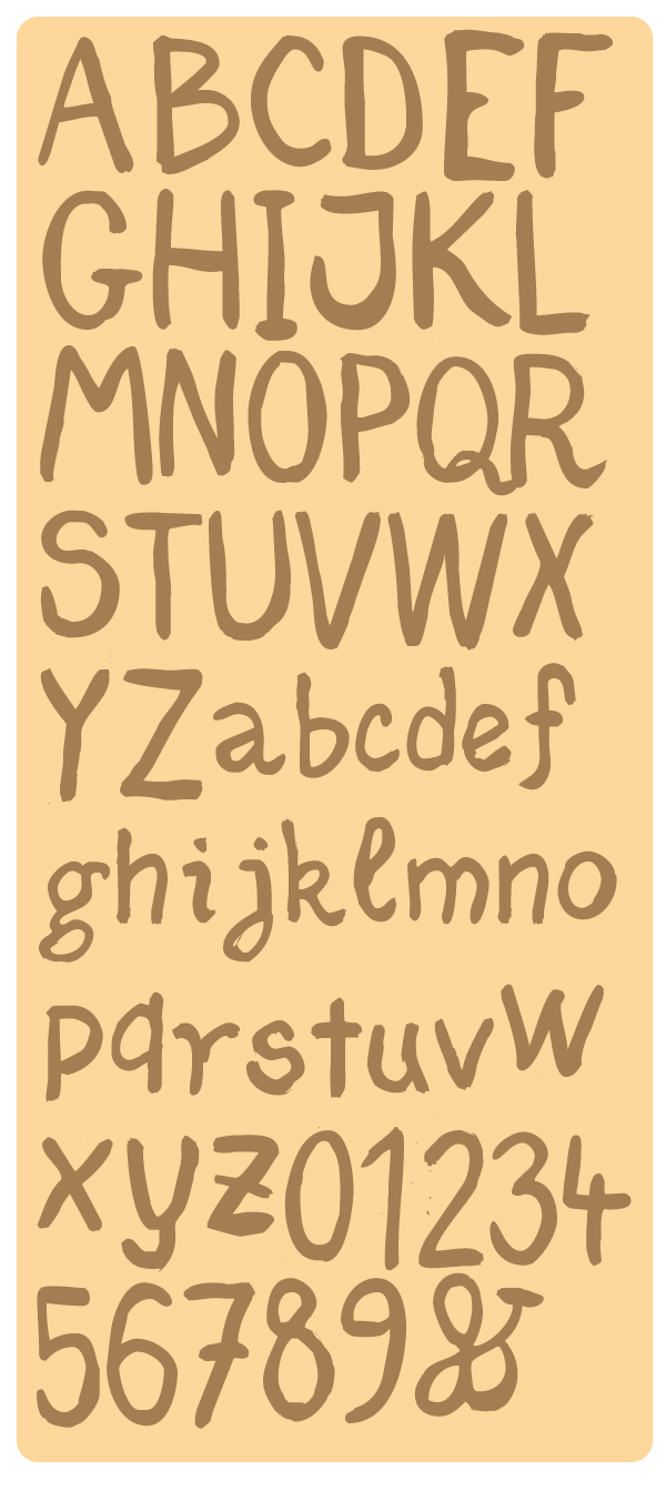Béla Frank 字体设计(2)
