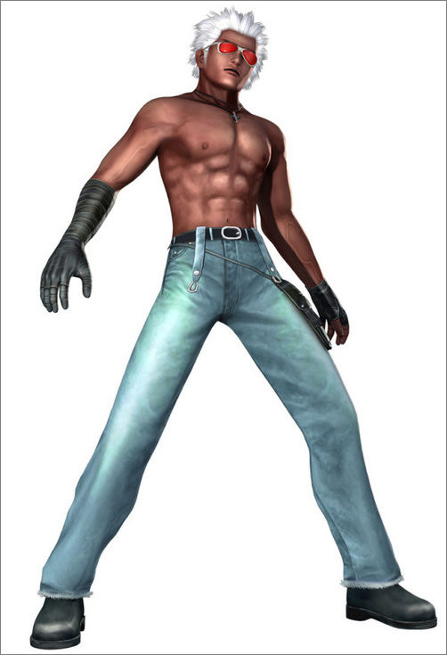 广告海报-游戏《拳皇:极限冲击》3D化人物原画图