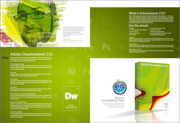 广告海报-美轮美奂!Adobe CS3软件套装宣传画册赏