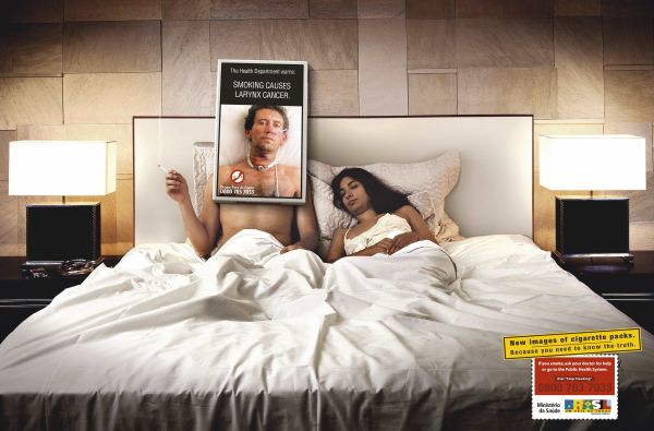 广告海报-国外戒烟公益广告作品欣赏