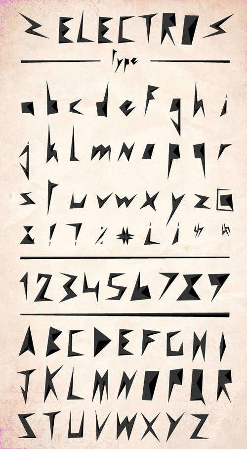 36张创意字母海报设计(3)