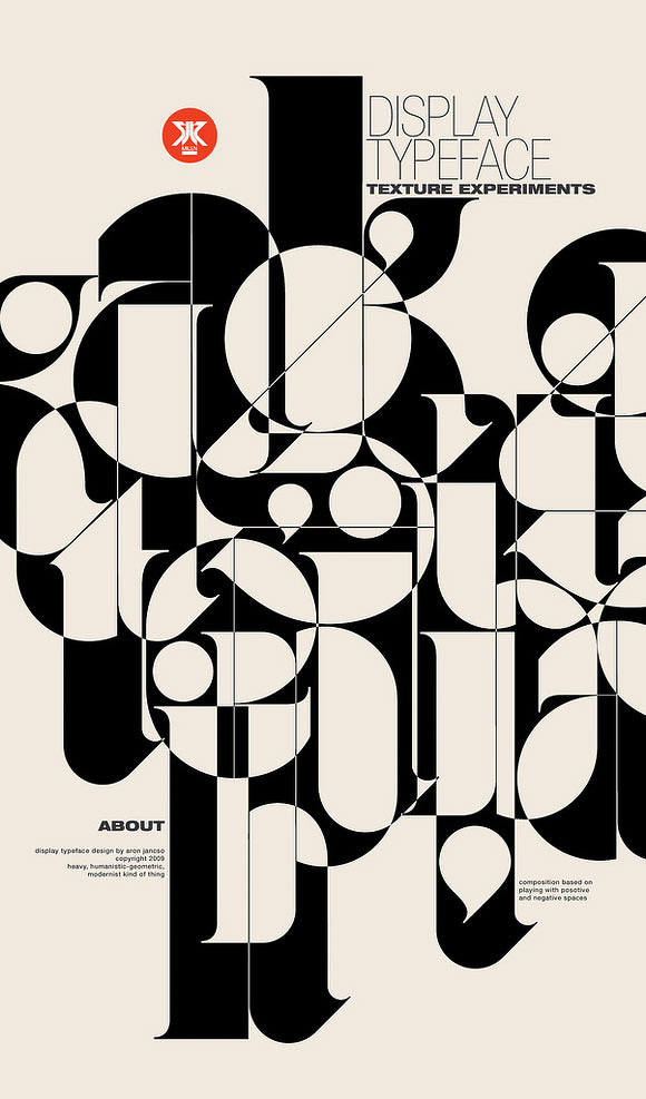 匈牙利平面设计师Aron Jancso字体海报设计欣赏