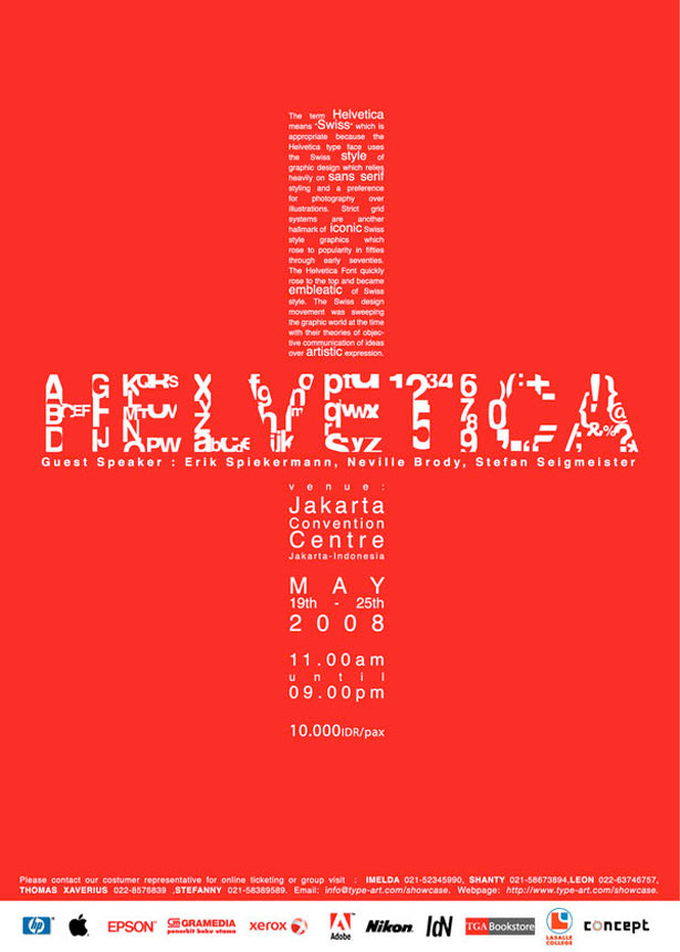30张国外创新文字排版海报设计欣赏(3)