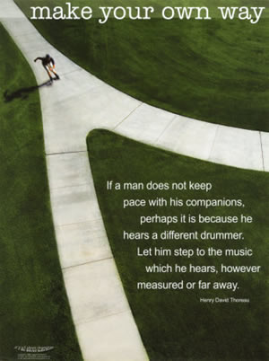 广告海报-激励人生的10幅海报欣赏