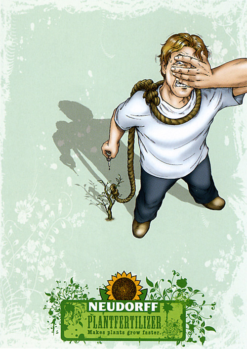 广告海报-Neudorff Plant Ferilizer插画风格广告欣赏