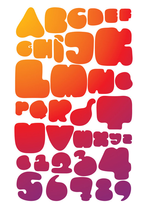 36张创意字母海报设计(2)