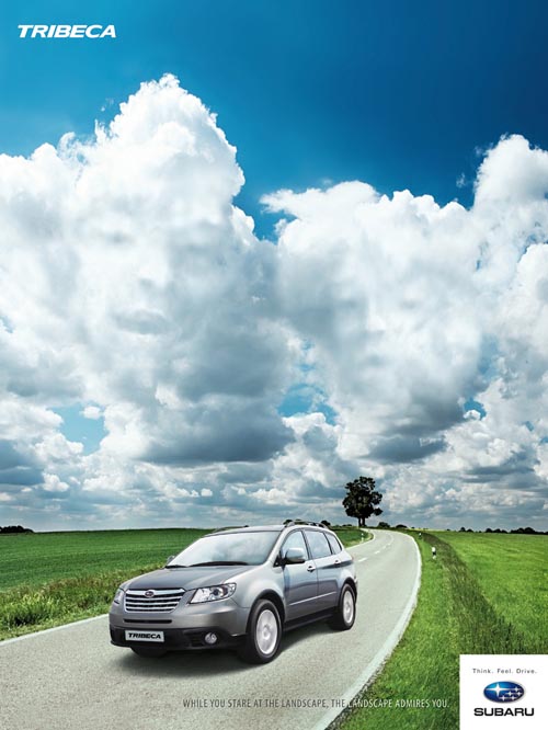 广告海报-Subaru汽车精美广告赏析