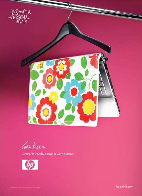 广告海报-HP笔记本电脑创意广告设计欣赏