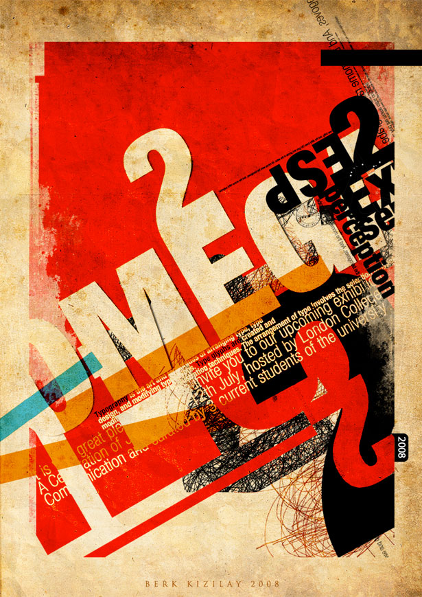 30张国外创新文字排版海报设计欣赏(5)