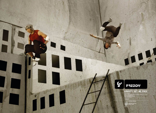 广告海报-Freddy系列创意动感广告欣赏