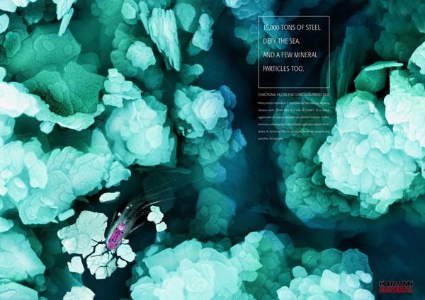广告海报-Hoffmann Minerals视觉平面广告设计
