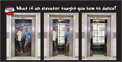 广告海报-令人惊叹!引爆眼球的34个电梯创意广告