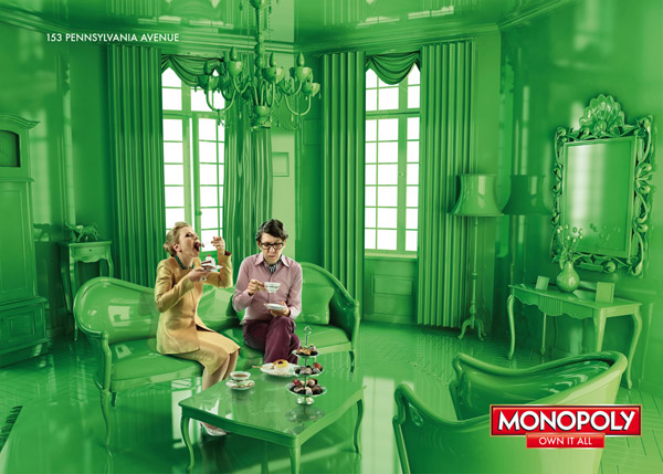 广告海报-Monopoly广告设计欣赏
