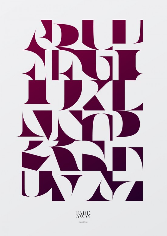 匈牙利平面设计师Aron Jancso字体设计作品欣赏(5)