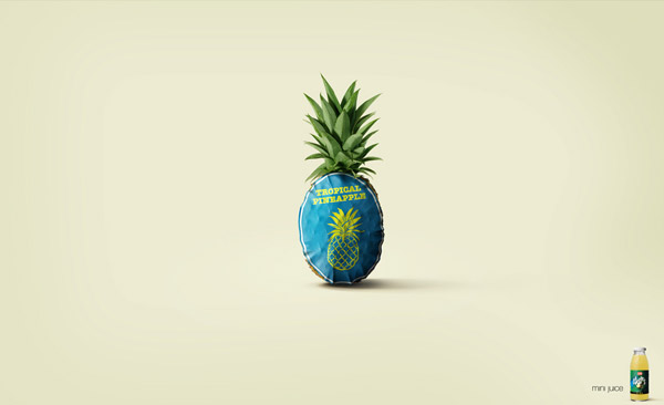 广告海报-Watts Mini Juice 广告设计欣赏